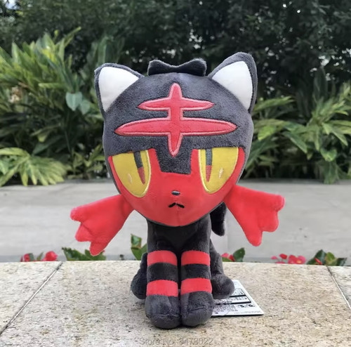 Peluche pokémon litten - pokémon,