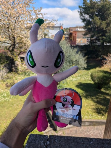 Celebi shiny pupazzo pokemon - pupazzo,
