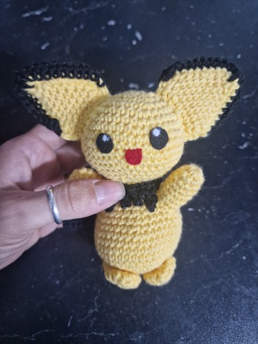 Peluche amigurumi pichu - peluche,
