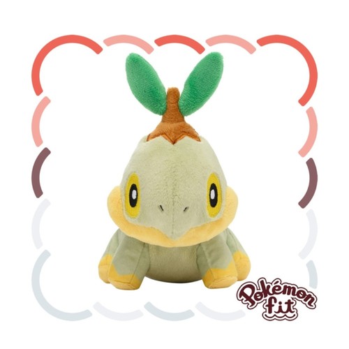 Peluche turtwig 387 pokemon - turtwig, #387