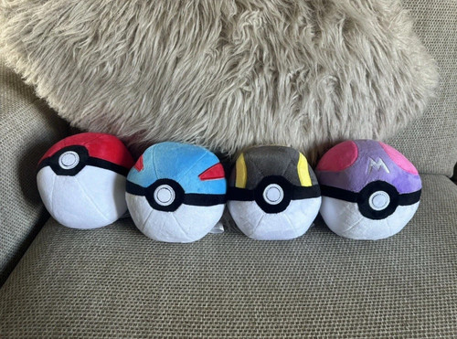 Pokemon pokeball peluche - pokemon,